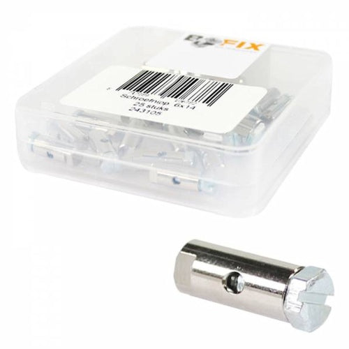 Skru nippel Bofix 6x14 til blandt andet Zundapp (25 stykker)