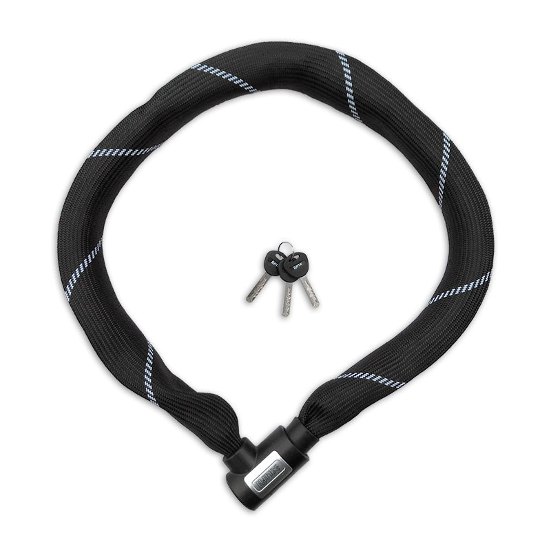 Lynx Chain Lock Art-2 110 cm x 8,3 mm nylonovertræk sort på kortet