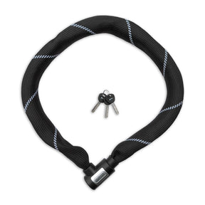 Lynx Chain Lock Art-2 110 cm x 8,3 mm nylonovertræk sort på kortet