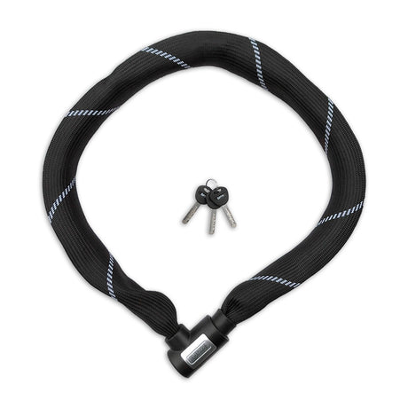 Lynx Chain Lock Art-2 110 cm x 8,3 mm nylonovertræk sort på kortet