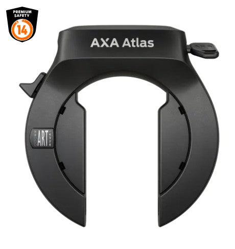 Axa rammelås atlas sort 58mm sikkerhedsindeks 14 art 2** værksted