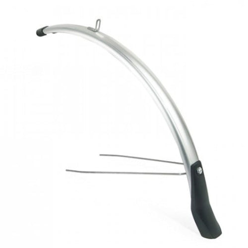 Snello Front Fender 28 x 51 mm - Sølv