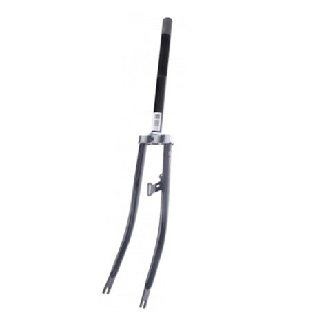gaffel fast 28 tommer by cykel 1 tommer sort