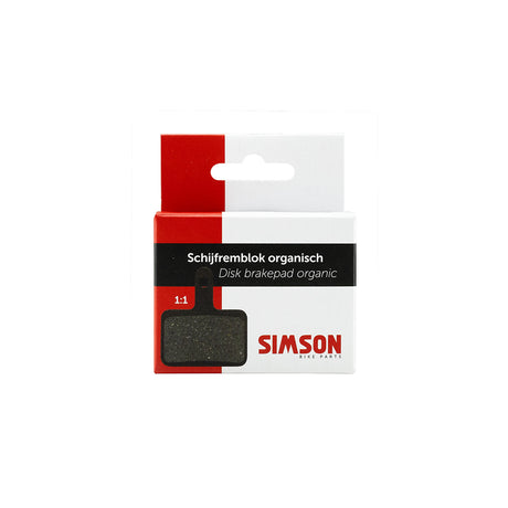 Rema tip top holland b.v. simson 600210b bulk skive bremseklodser økologiske (kasse. 25 sæt)
