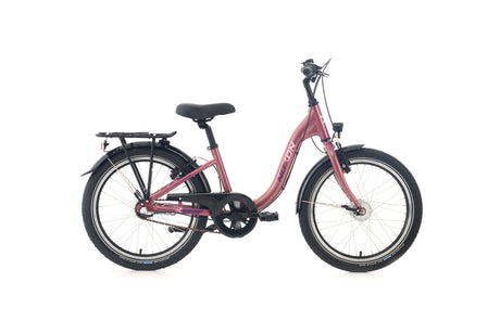 Noxon atb-jugendrad rocky nd (#1) cykel rocky nd 24 34 wave 8sp støvet pink