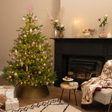 Decoris ubrydelige julekuglesæt 59 assorterede kugler med 1 spids. fløjlsrosa blush pink perle