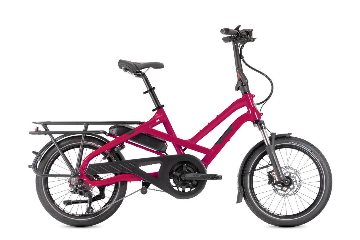 Tern elektrisk kompakt cykel hsd p10 (#1) ebike hsd p10 10sp drogonfruit
