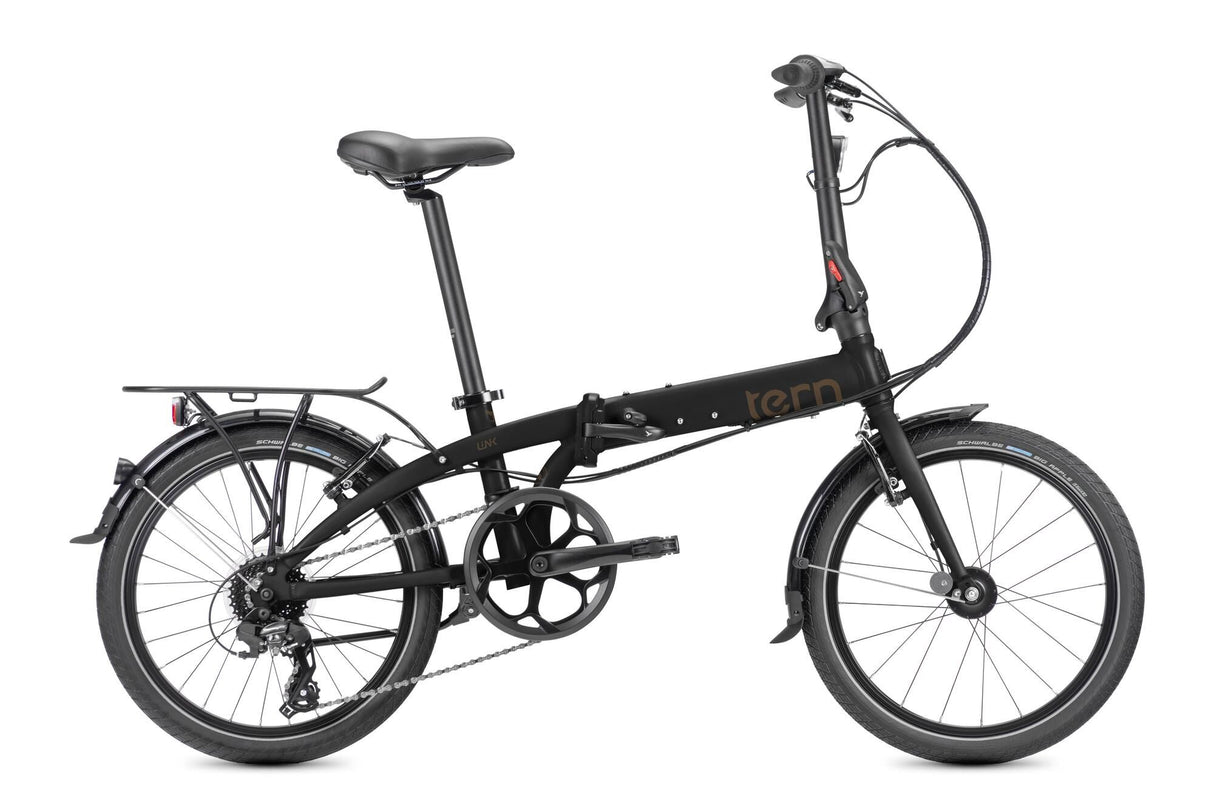 Tern foldecykelled c8 (#1) cykelled c8 8sp dr sort taupe