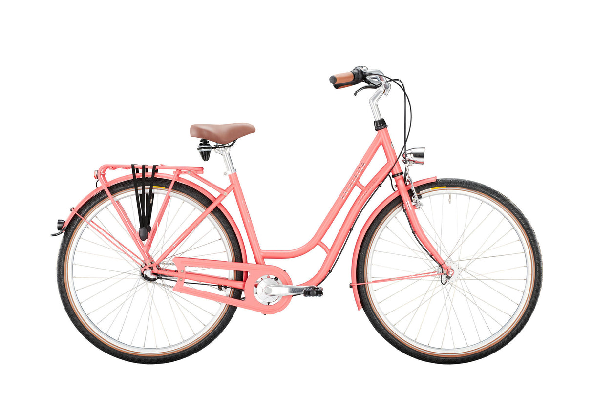 Excelsior bycykel svane-retro (#1) cykel udmærker sig. swan-retro 28 48 3sp rosé mat