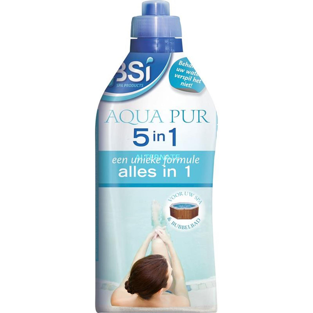 Bsi aqua pur 5-i-1 til spabade 1l