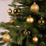 Decoris julekugler mix plast guld 30 dele