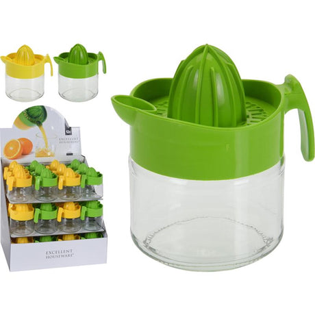 Fremragende husholdningsartikler citrus juicer, plastik kande