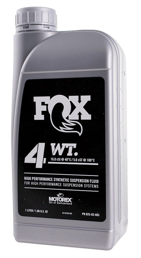 Fox racing shox suspension væske 4wt 1000ml