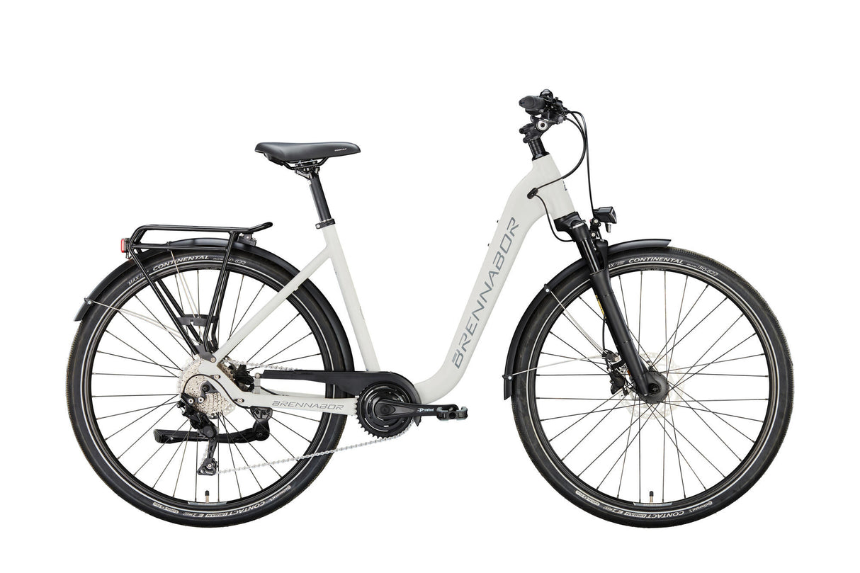 Brennabor trekkingcykel t-60 mod. 22 cykel brændab. t-60 28 55 wave 18sp grå grå