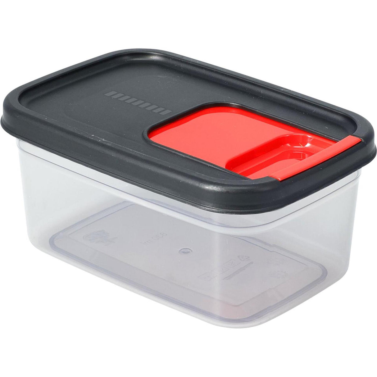 Excellent houseware strooibus kunststof met schuifklep 830ml