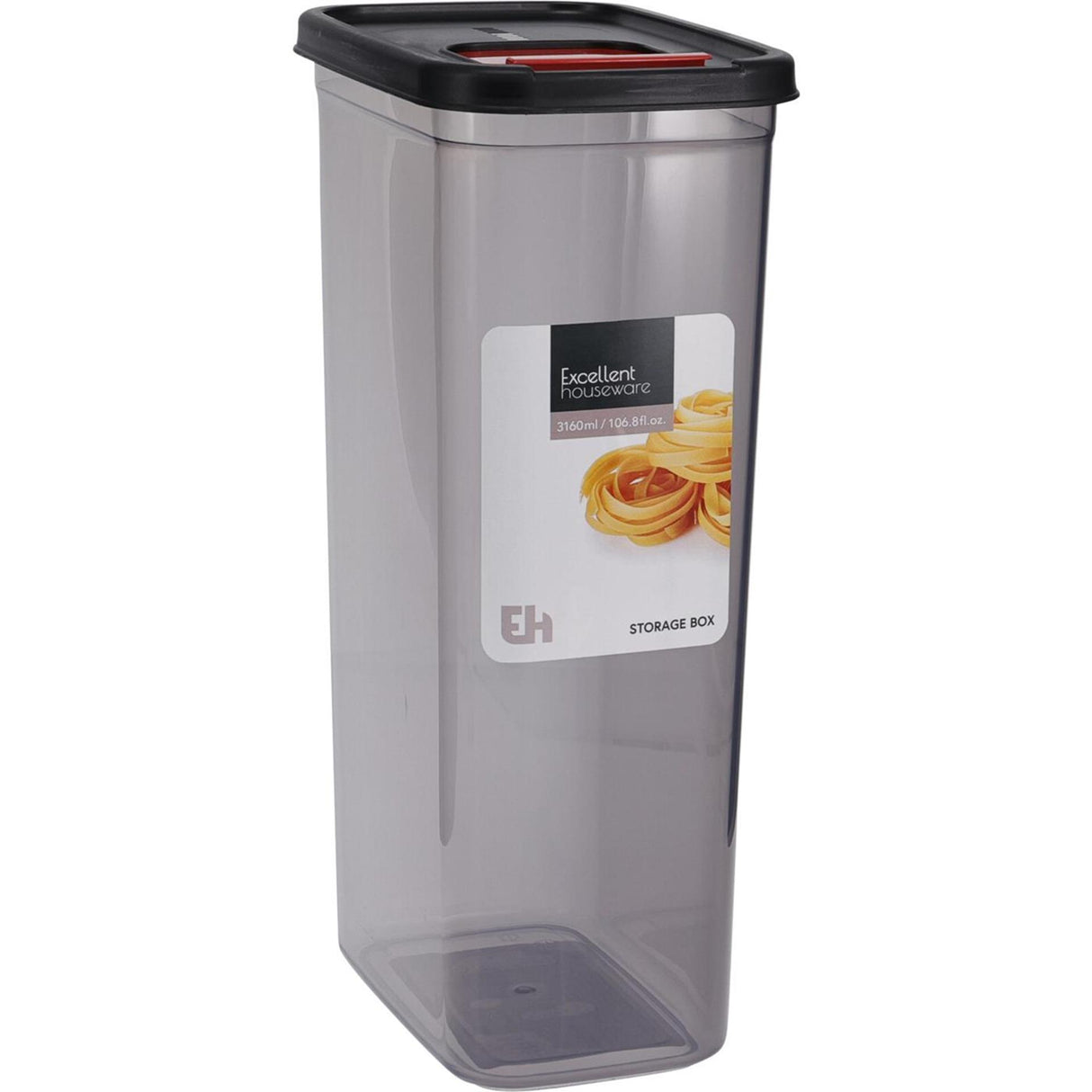 Excellent houseware strooibus kunststof met schuifklep 3160ml