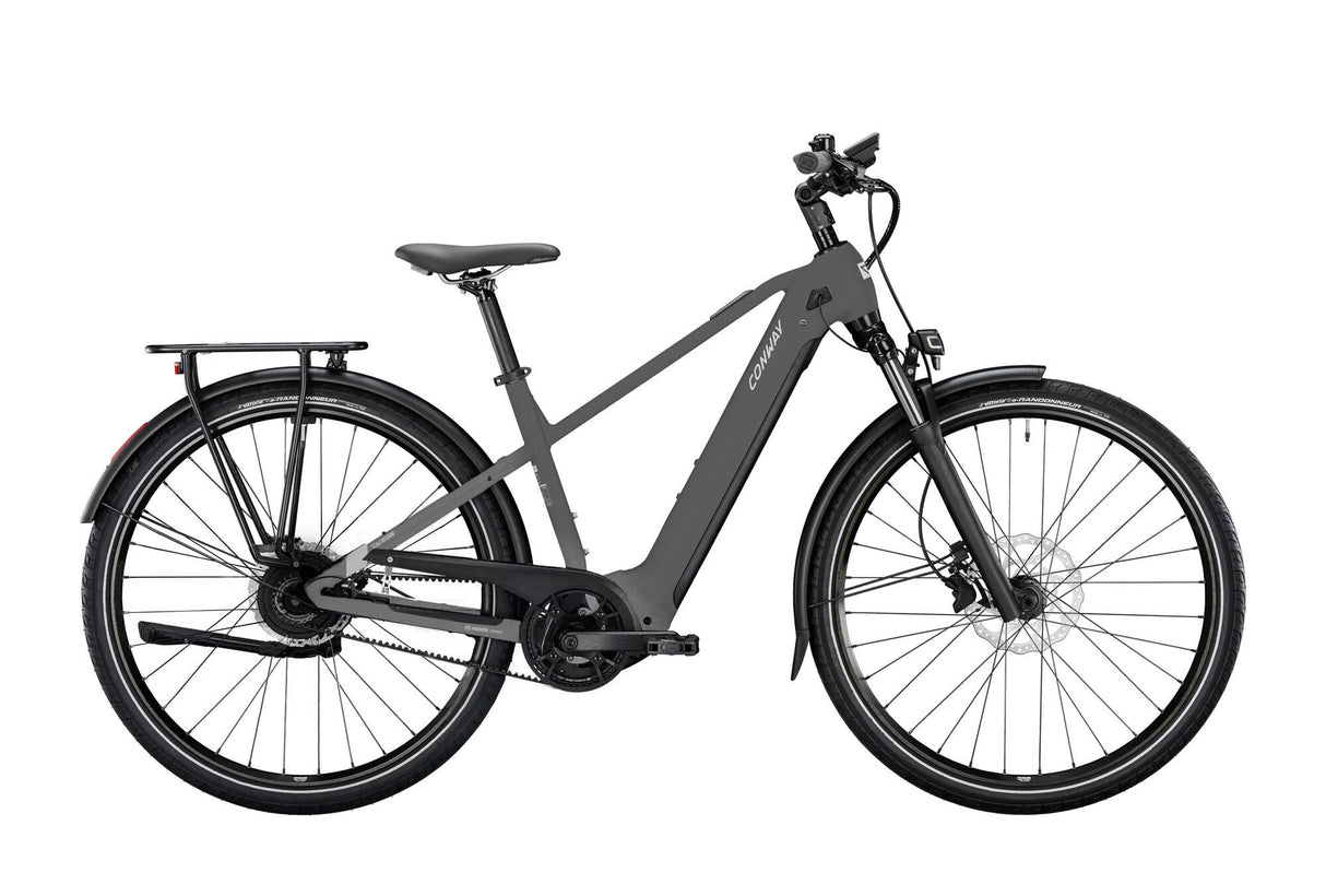 Conway elektrisk trekkingcykel cairon t 4.5 (#1) ebike conw.cairon t 4.5 28 45 5sp grå