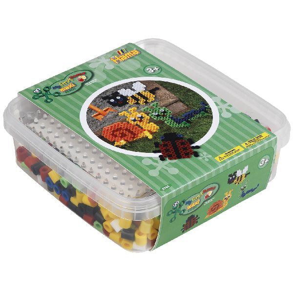 Hama strygeperler hama 8744 maxi boks med 600 strygeperler + bundplade