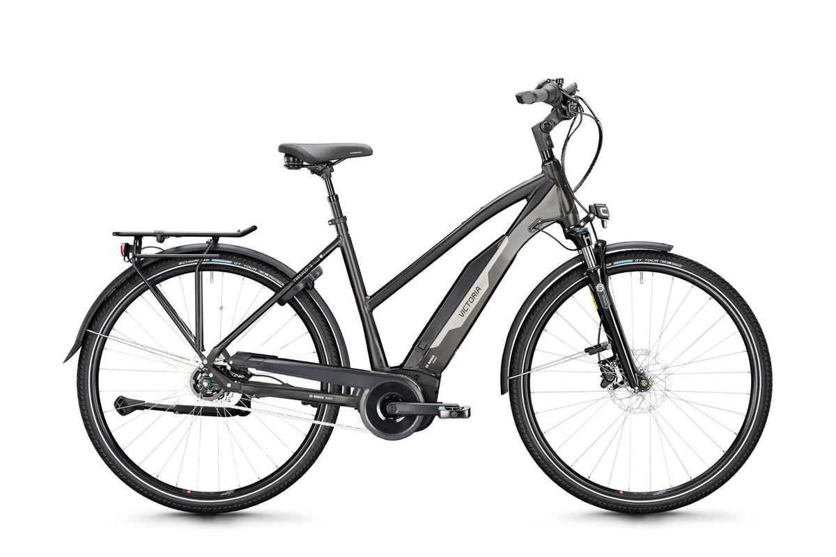Victoria elektrisk trekkingcykel tresalo 3 (#1) ebike vic.tresalo 3 28 48 trapper. 7sp fw anth.mat