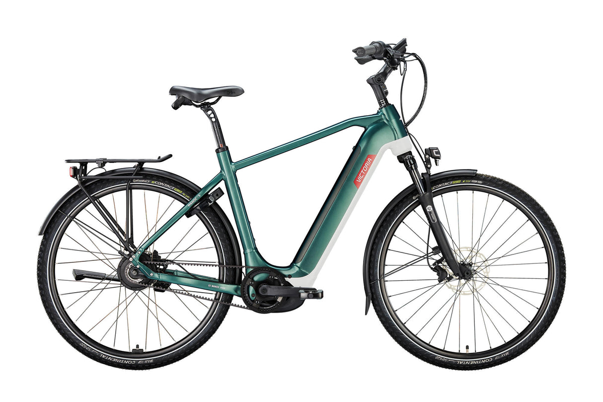 Victoria elektrisk trekkingcykel manoc 5 mod. 24 ebike manoc 5 28 54 herrer mm grøn mat