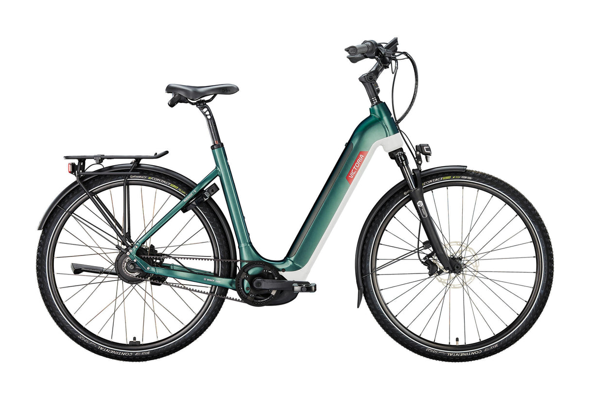 Victoria elektrisk trekkingcykel manoc 5 (#1) ebike vict. manoc 5 28 58 osv. bølgegrøn