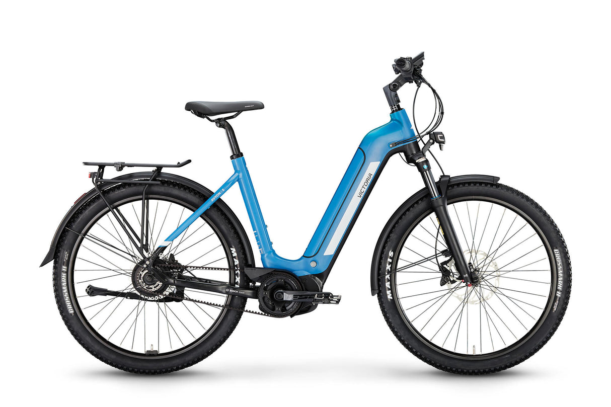 Victoria elektrisk suv avyon 5 (#1) ebike vict. avyon 5 28 51 osv. bølge blå