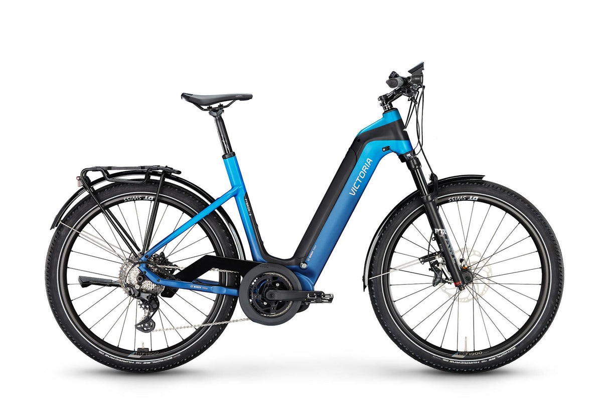 Victoria elektrisk suv fybron 6 (#1) ebike vict.fybron 6 28 56 10sp wave far blue