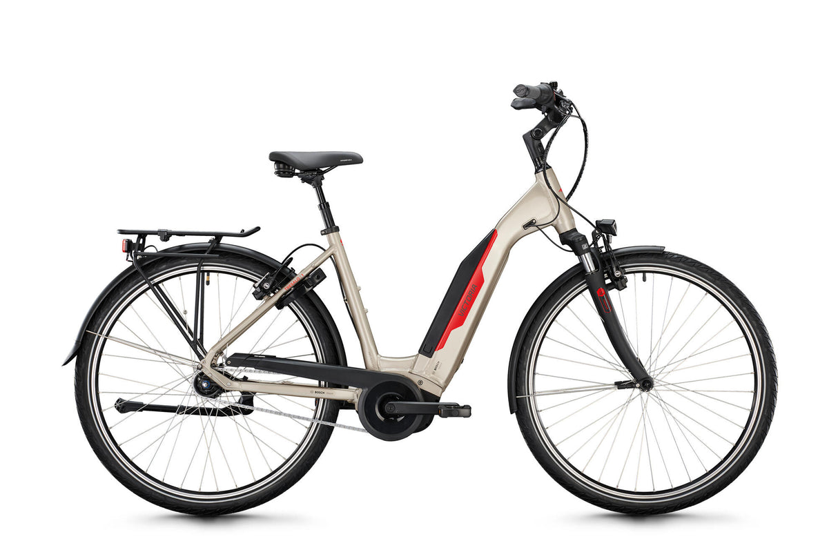 Victoria elektrisk trekkingcykel tresalo 1 (#1) ebike vict. tresalo 1 28 56 7sp wave grå