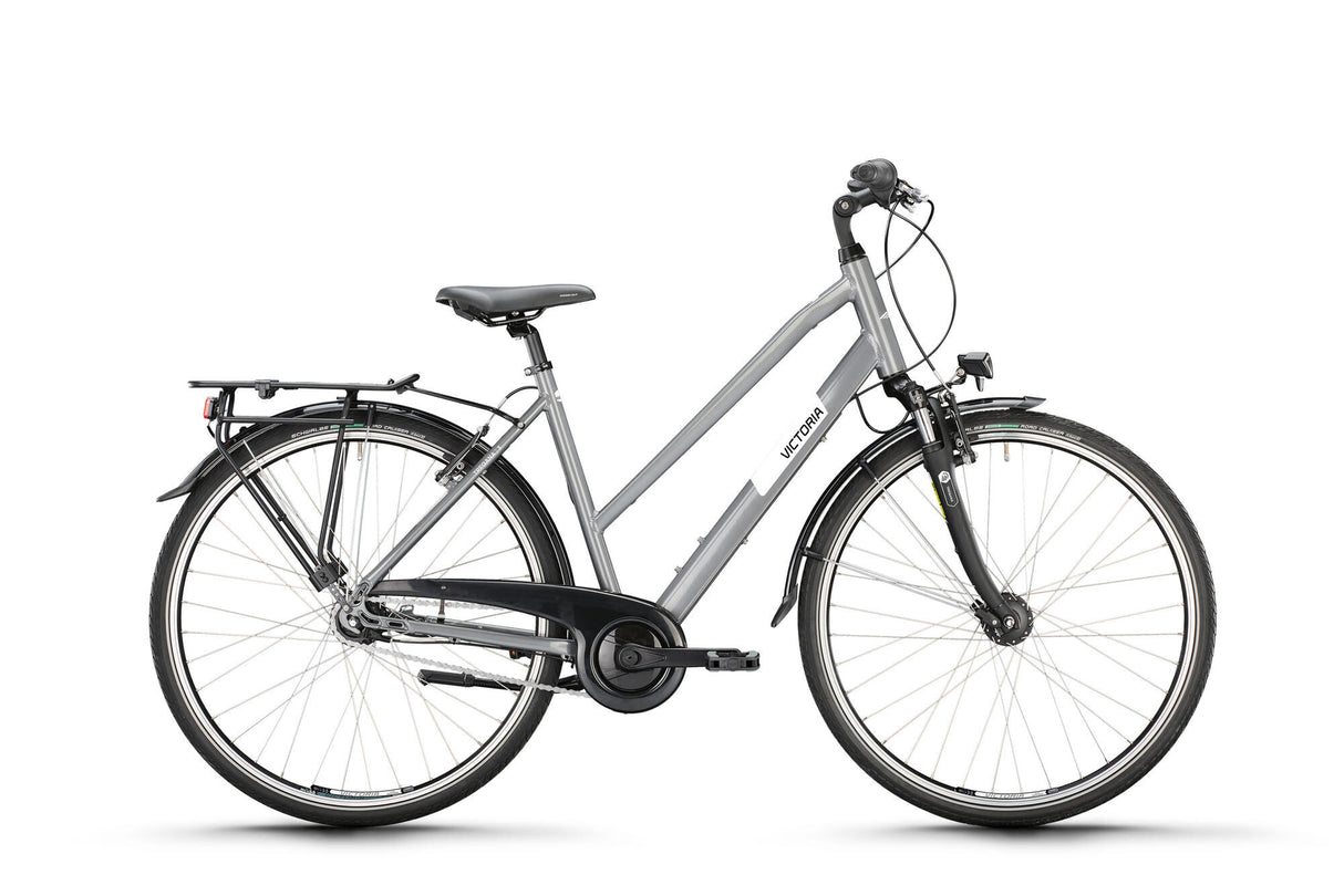 Victoria trekkingcykel treqana 3 mod. 24 cykel vict.treqana 3 28 51 trapper. 7sp freehub grå