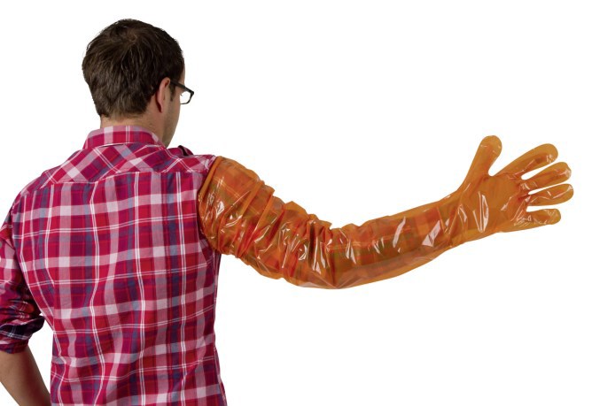 Kerbl produkter undersøgelseshandske vetbasic lang 90cm a 100 stk