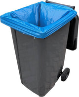 Containerposer ldpe 6525 x 140cm t 70 blå 240ltr