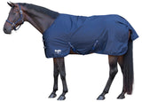 Abi produkter hestetæppe udendørs tæppe navy 135cm grå