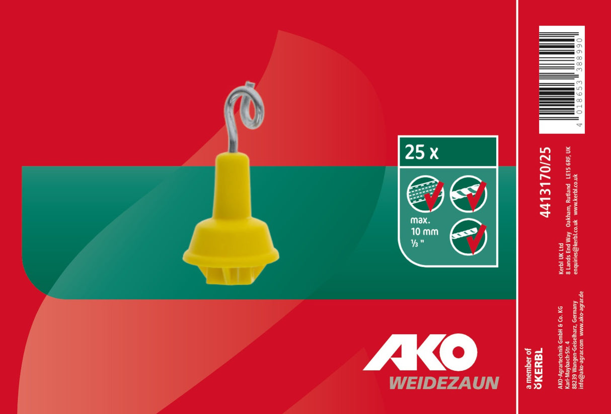 Ako produkter top isolator plus krølle oval 25 stk
