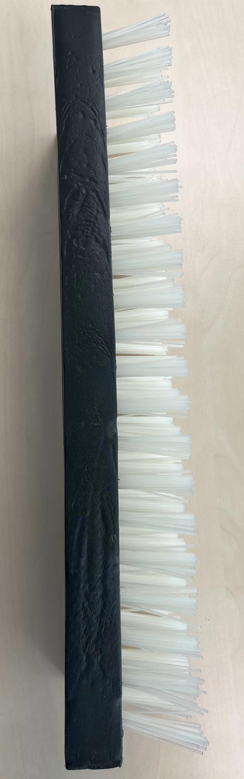 Produkter kalvebørste nylon hvid 45x15cm fyld 4cm