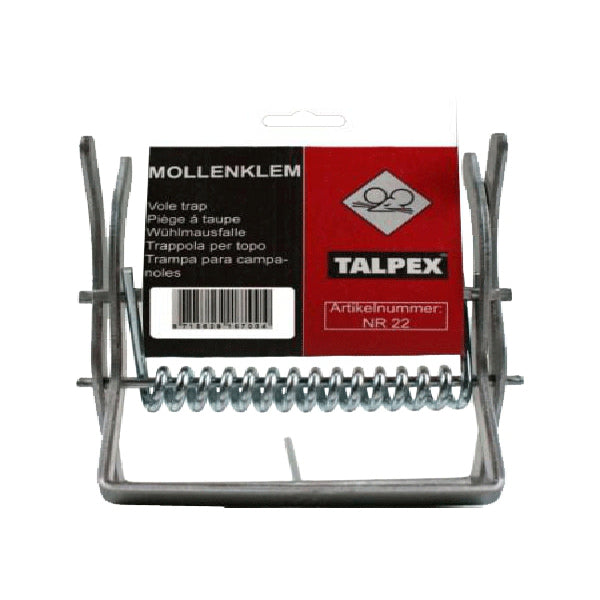 Talpex produkter muldvarp klemme