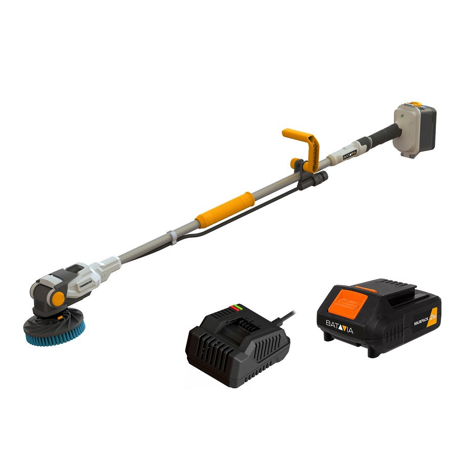 Batavia produkter 18v batteri dobbelt børste scrubber krop