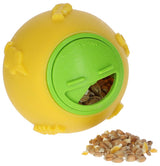 Produkter snackkugle til kyllinger 7,5 cm gul