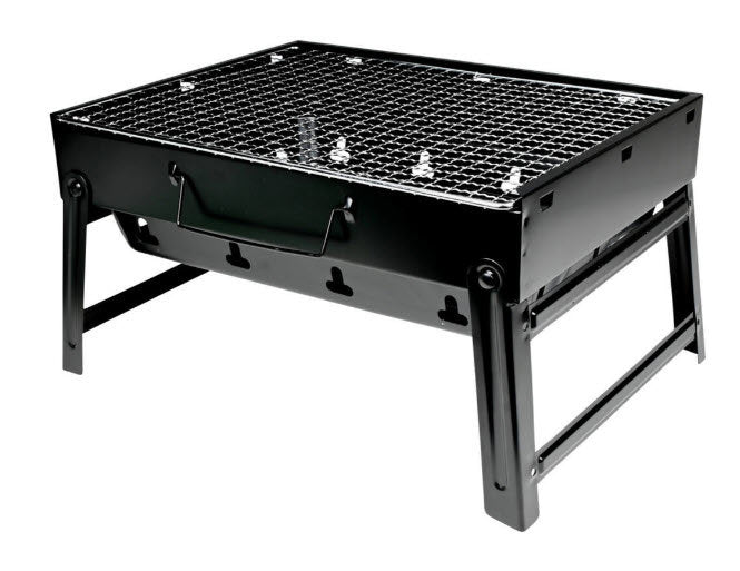 BBQ kompakt med håndtag