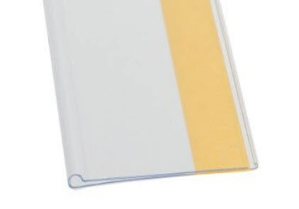 Produkter prisliste 988 x 38mm klæbende model gennemsigtig