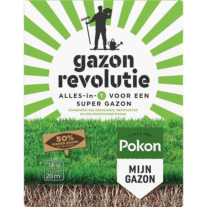 Pokon produkter græsplæne revolution 1kg