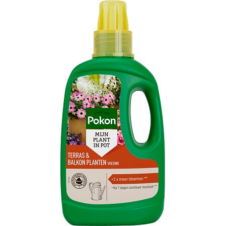 Pokon produkter terrasse balkon planter ernæring 500ml