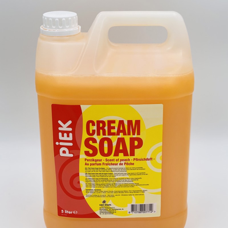 Piek produkter creme sæbe håndsæbe 5ltr