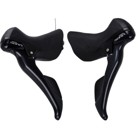 Shimano juster-bremsegreb sæt 2 x 9 gear sora st-r3000 - sort