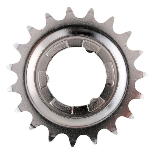 Shimano tandhjul 18t indvendigt nav - sølv