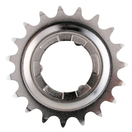 Shimano tandhjul 18t indvendigt nav - sølv