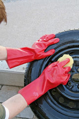 Keron produkter handske pvc rød 35cm