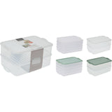 Excellent houseware voorraaddoos set a 2 voorraaddoos set a 2
