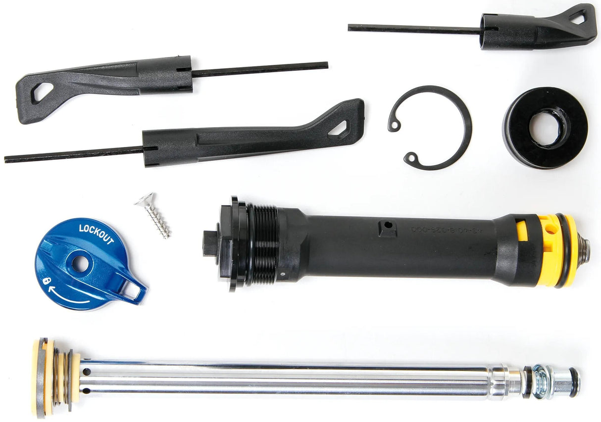 Rockshox trykstufe kompressionstrin inkl. r 30 guld 80-100mm krone