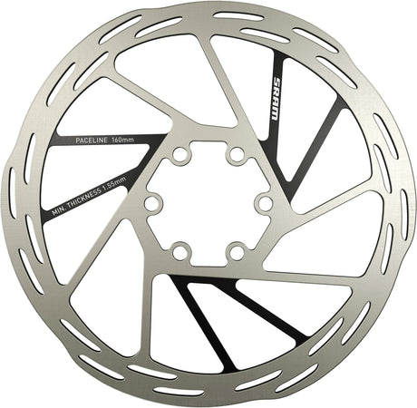 Sram bremseskive paceline bremserotorer paceline 160 mm 6-huls