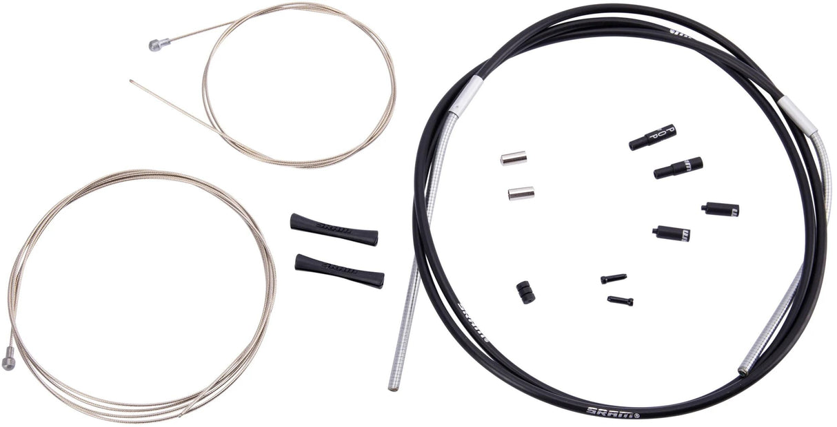 Sram bremsekabelsæt slickwire br.line kit slick wire 850 1750mm sort